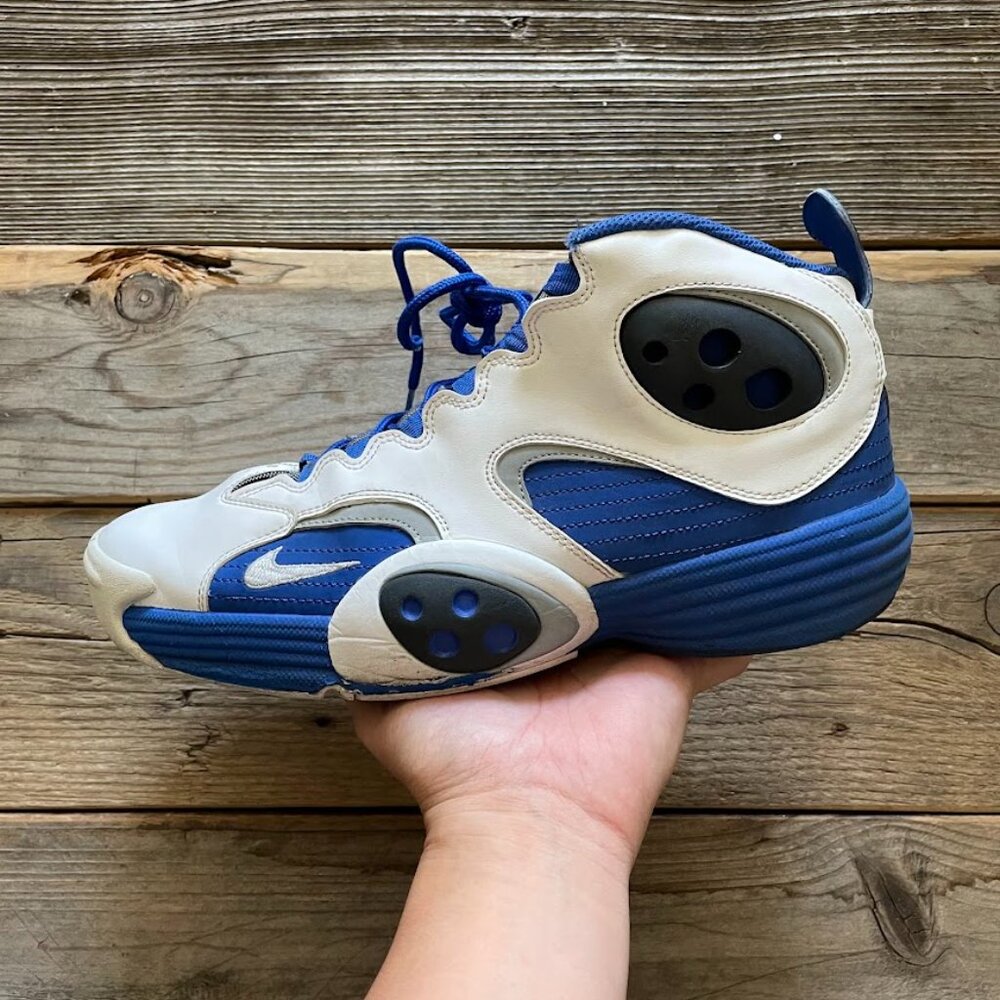 Men 2012 Nike Air Flight One Orlando Penny Hardaway Basketball Sneakers Shoes